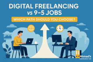 Digital Freelancing vs 9–5 Jobs