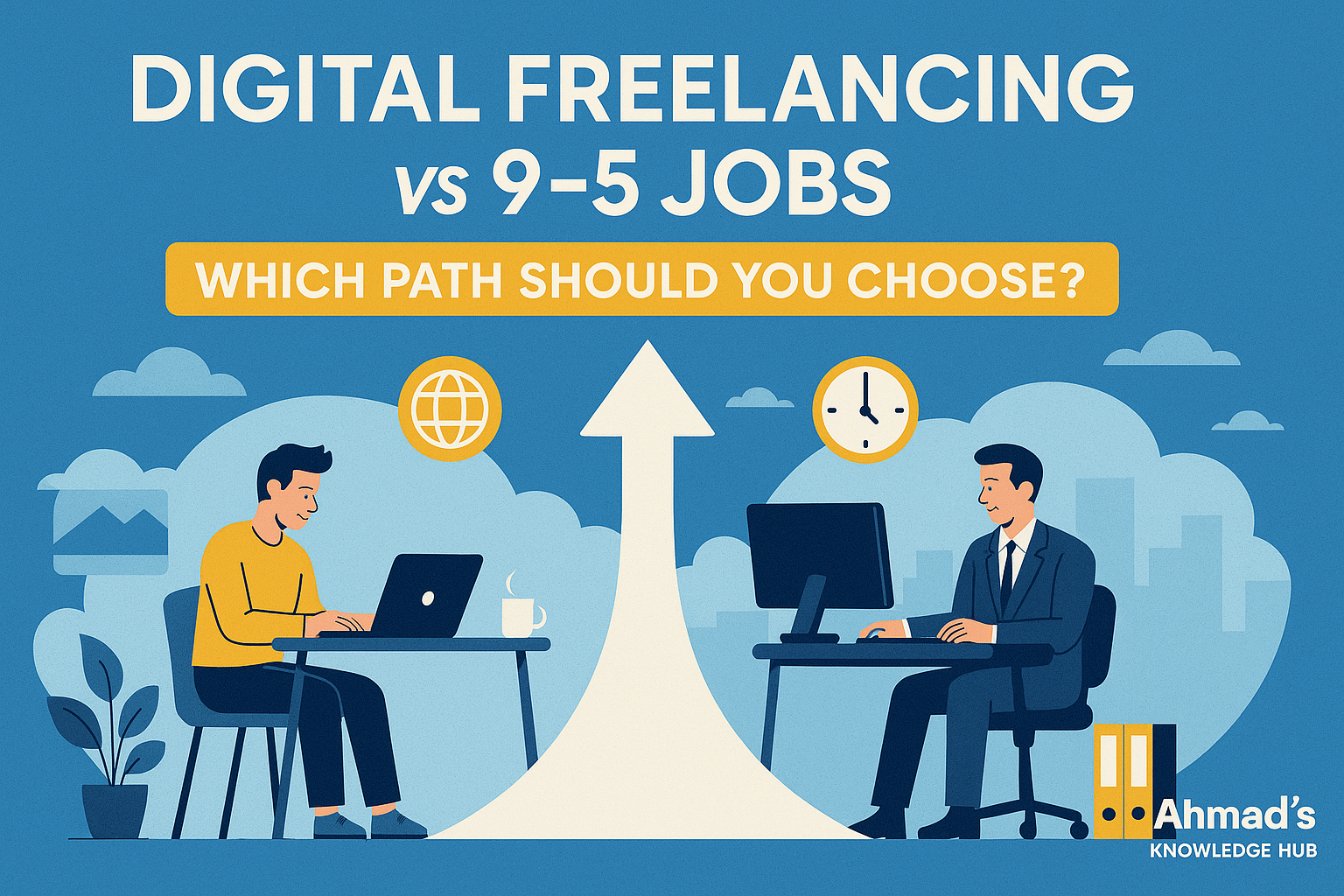 Digital Freelancing vs 9–5 Jobs: Which Path Should You Choose?