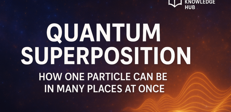 Quantum Superposition: How One Particle Can Be in Many Places at Once