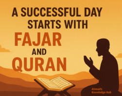 A successful day starts with Fajar and Quran