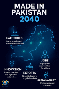 Made in Pakistan 2040 The Blueprint for a New Industrial Era (Infographic)