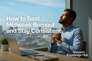 How to Beat Midweek Burnout and Stay Consistent