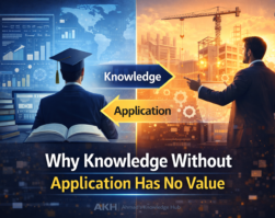 Why knowledge without application has no value — theory vs practice concept