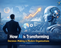AI transforming decision-making in modern organizations using data-driven insights