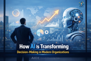 AI transforming decision-making in modern organizations using data-driven insights