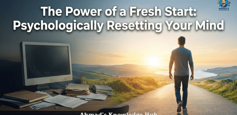The Power of a Fresh Start: Psychologically Resetting Your Mind